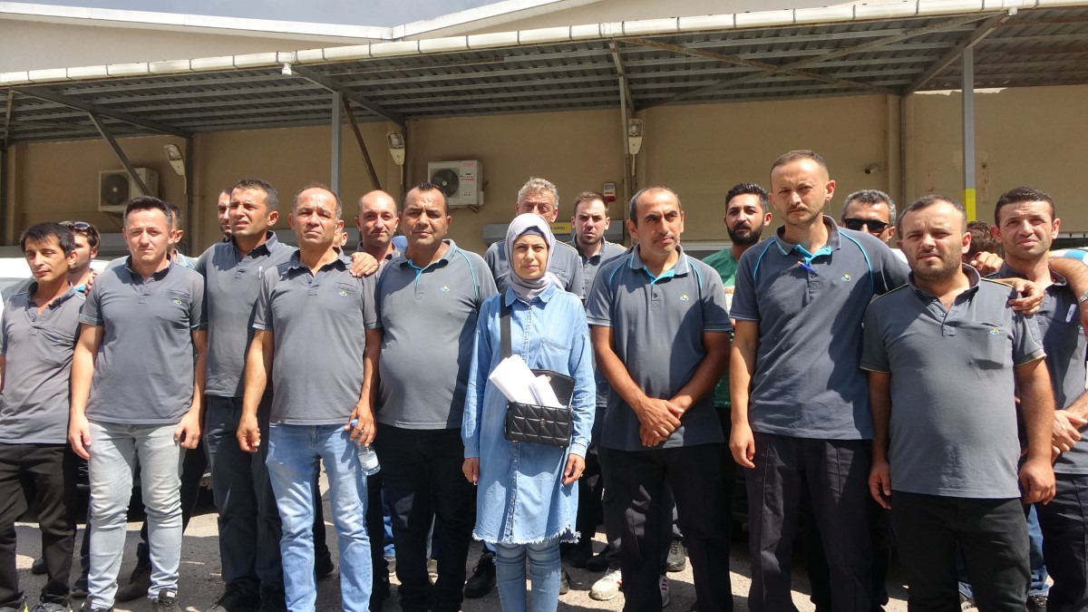 PTT işçileri iş bıraktı