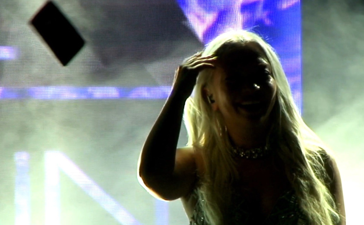 İşte ünlü popçunun yaralandığı o an