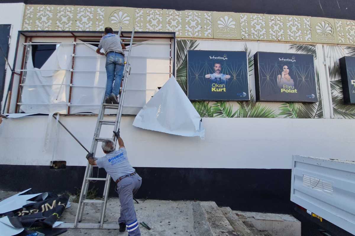 Bodrum'da ünlü isimlerin sahne aldığı mekan yıkılıyor