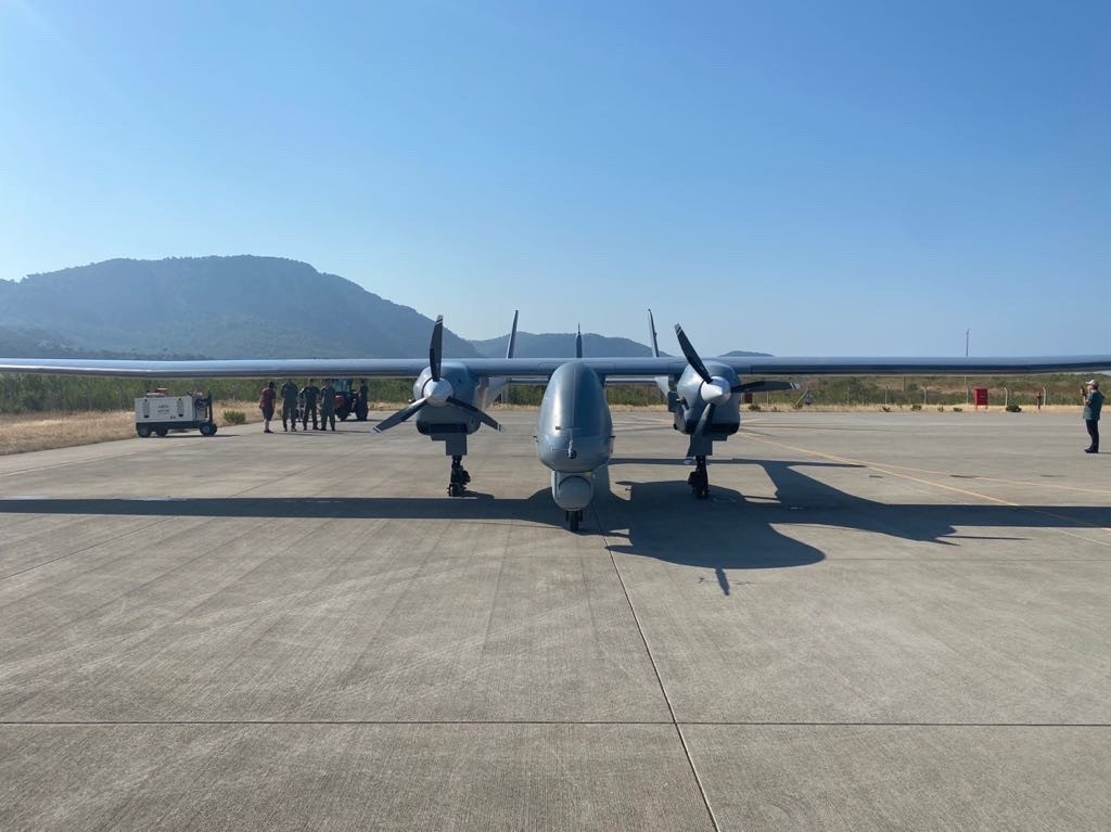 MSB: 'Bir adet AKSUNGUR SİHA daha Deniz Kuvvetleri Komutanlığımıza teslim edildi'