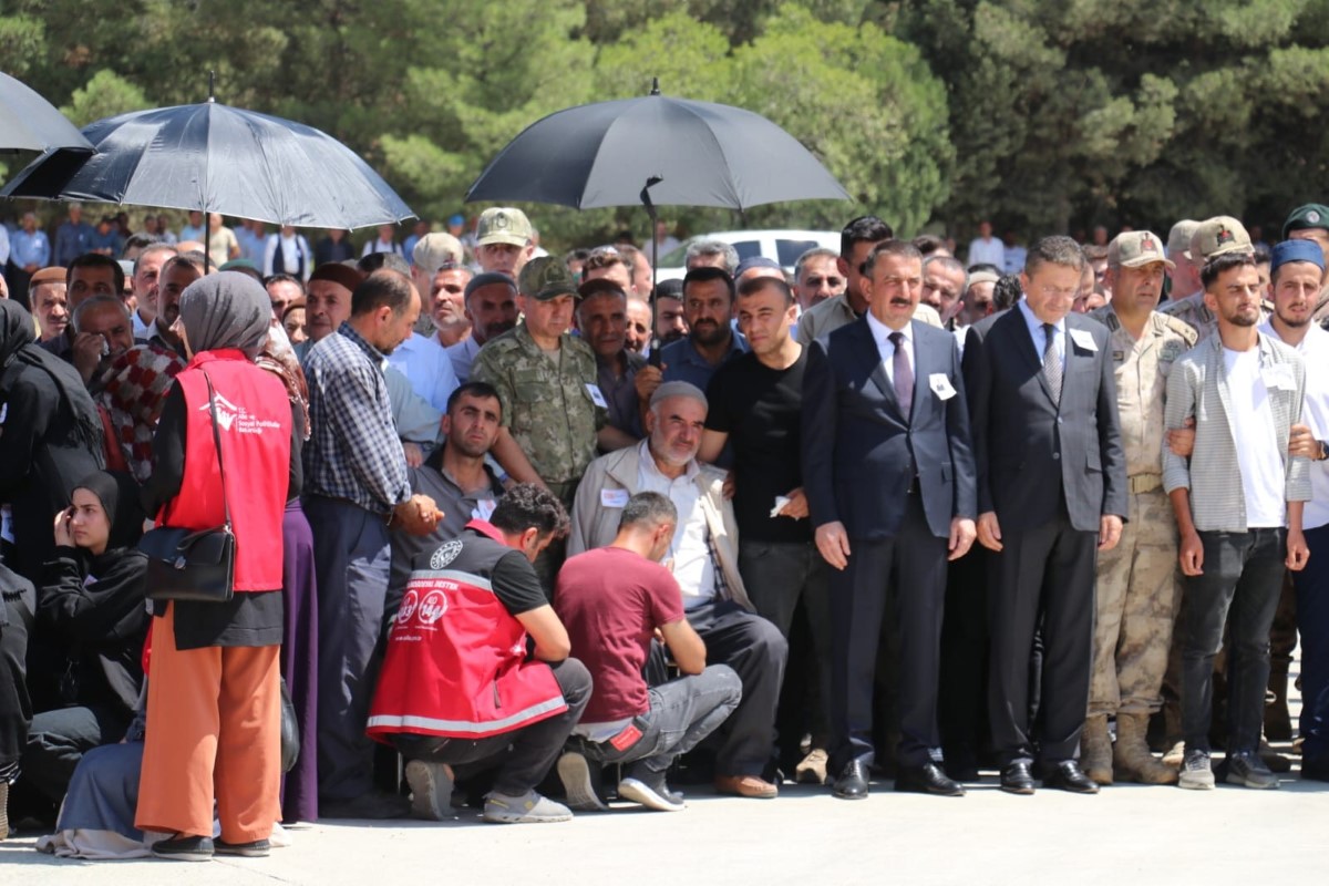 Şehit Teğmen Ömer Bağra için Siirt’te tören düzenlendi