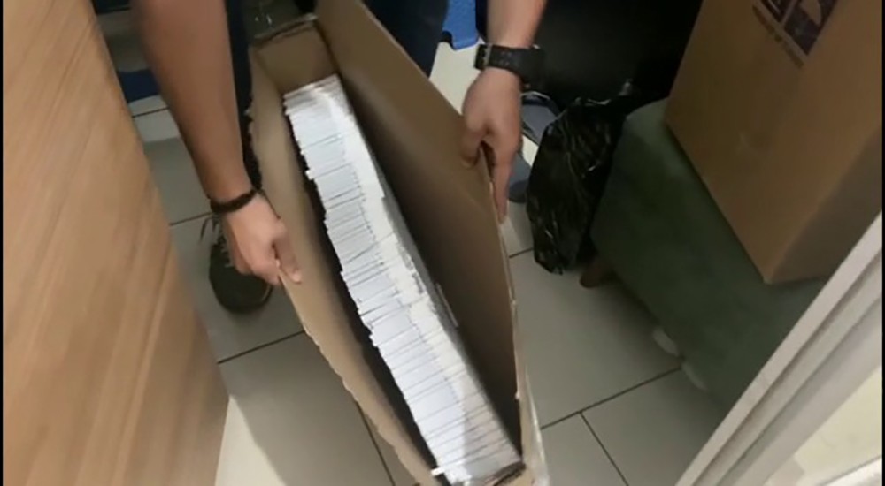 Sancaktepe’de kaçak sigara baskını