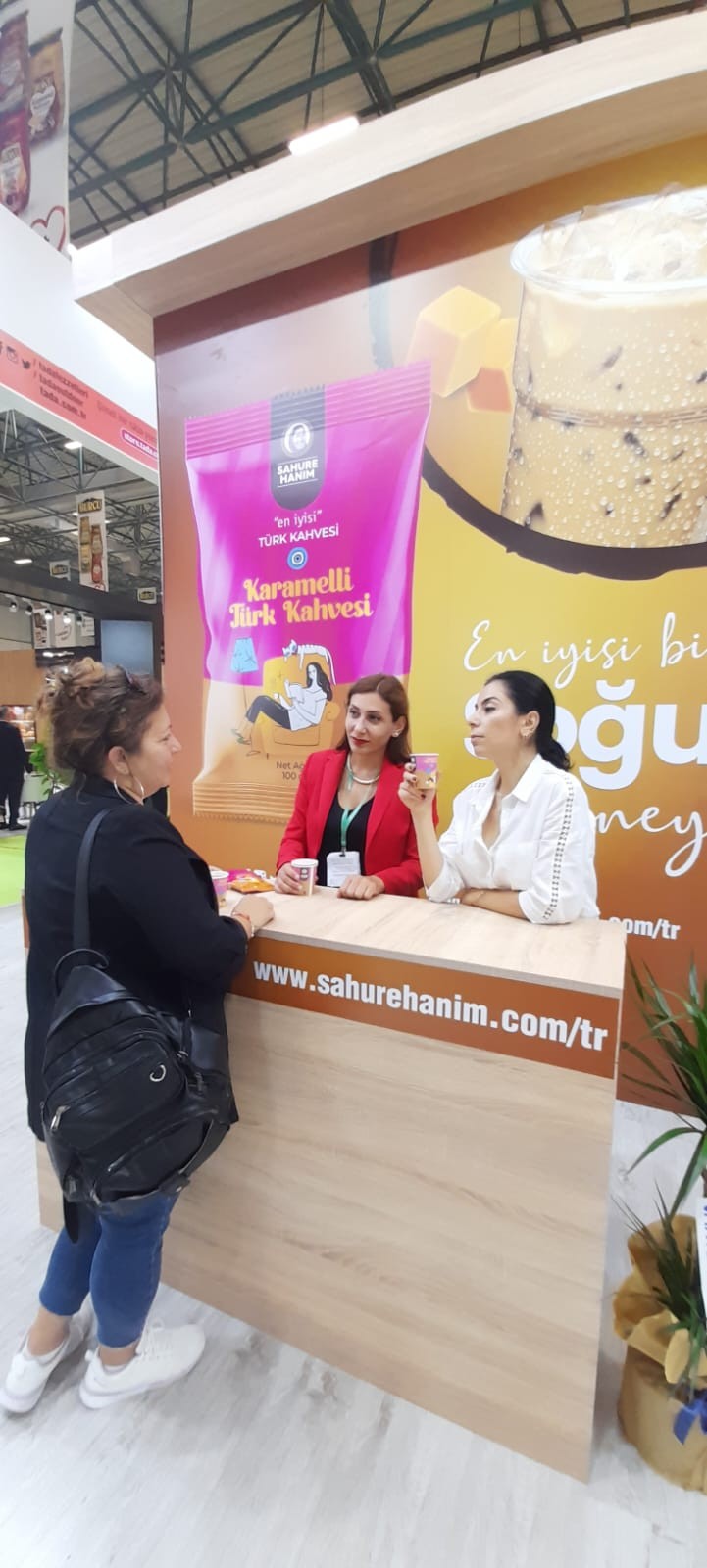 Soğuk Karamelli Türk Kahvesi, fuarın gözdesi oldu