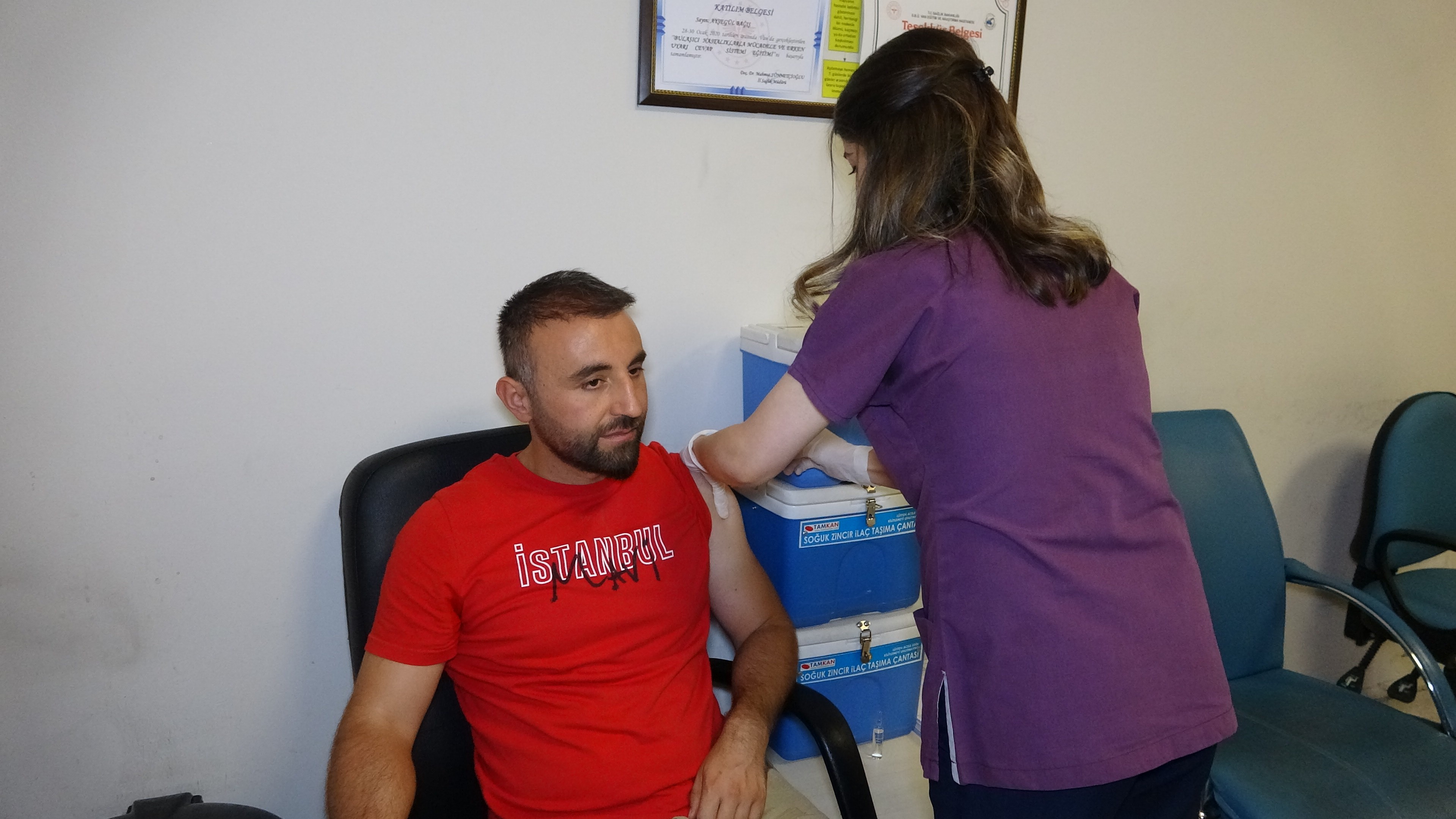 Van’da korona virüs ‘hatırlatma dozu’ çağrısı