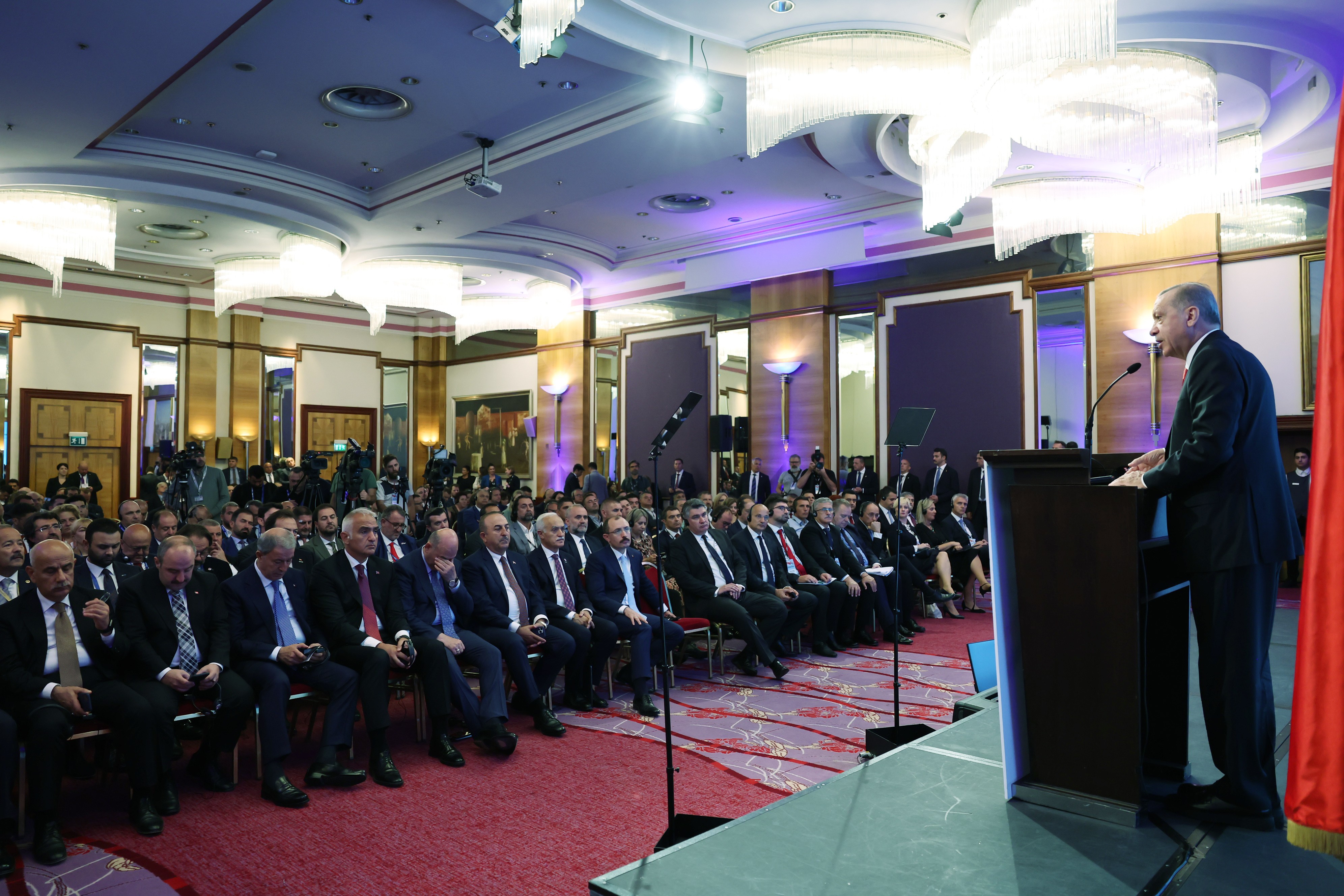 Cumhurbaşkanı Erdoğan: 'Bu yıl hedefimizi rahatlıkla aşacağımıza inanıyorum'