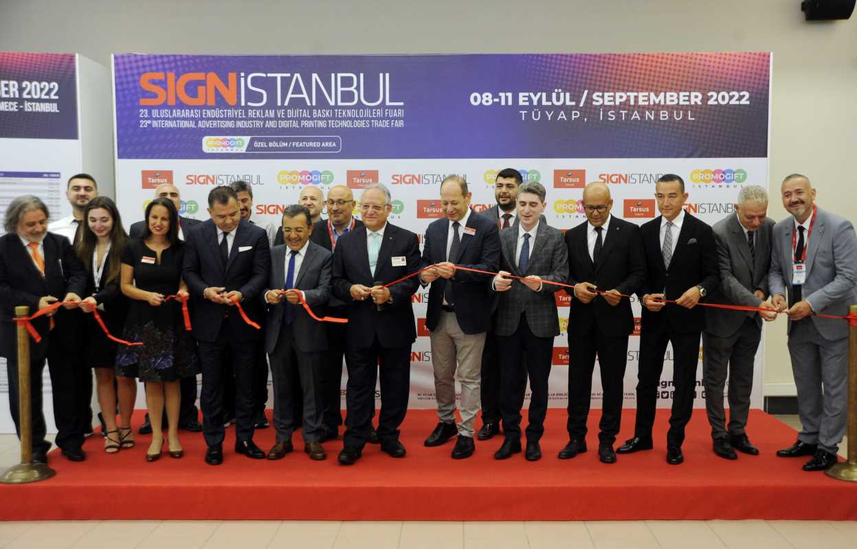 23. Endüstriyel Reklam ve Dijital Baskı Teknolojileri Fuarı kapılarını açtı