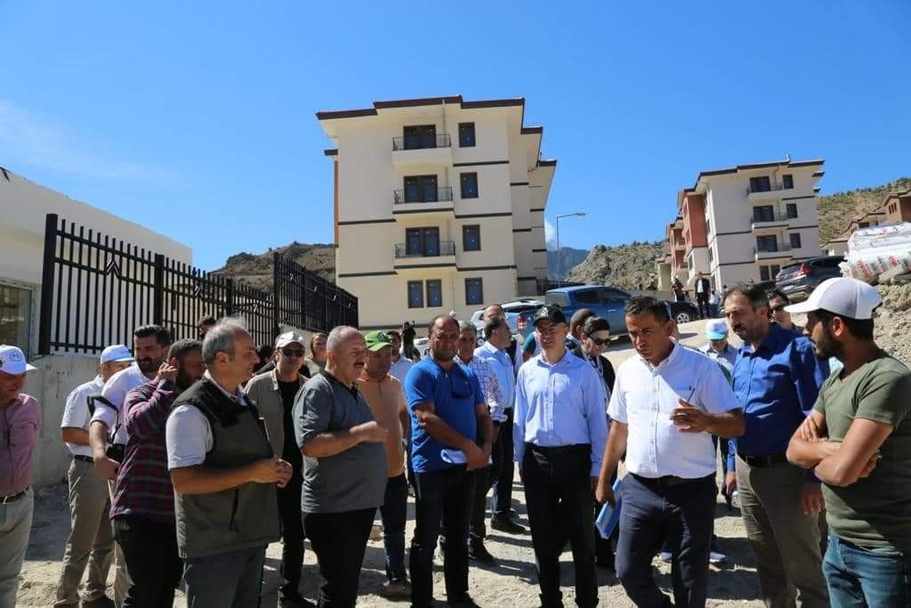 Yusufeli’nde yeni ilçedeki konutların taşınma işlemine başlandı