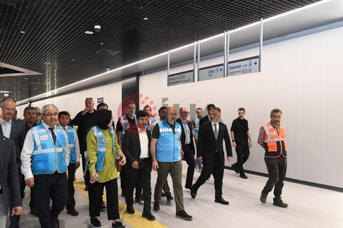 Tavşantepe-Sabiha Gökçen Metro Hattı’nda açılış öncesi son incelemeler gerçekleşti
