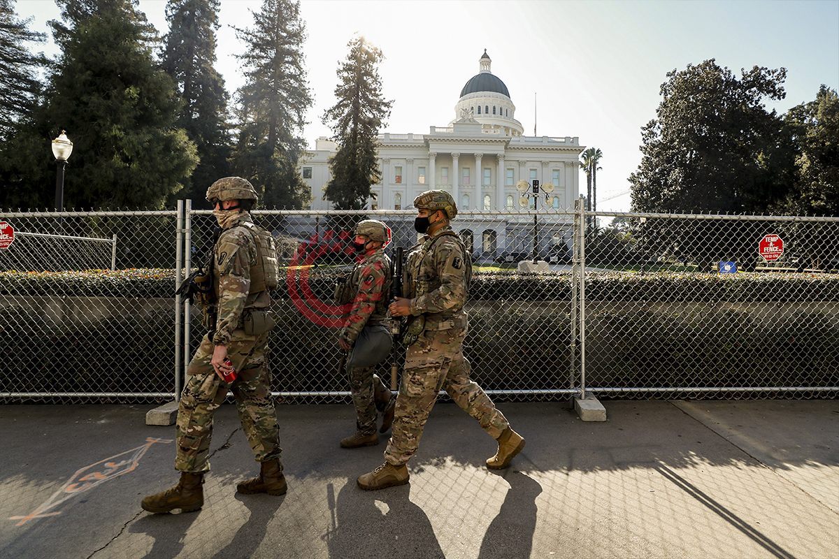 ABD Kongre Binası baskını sırasında kongre liderlerinin yaşadığı gergin anların görüntüleri ilk kez yayınlandı