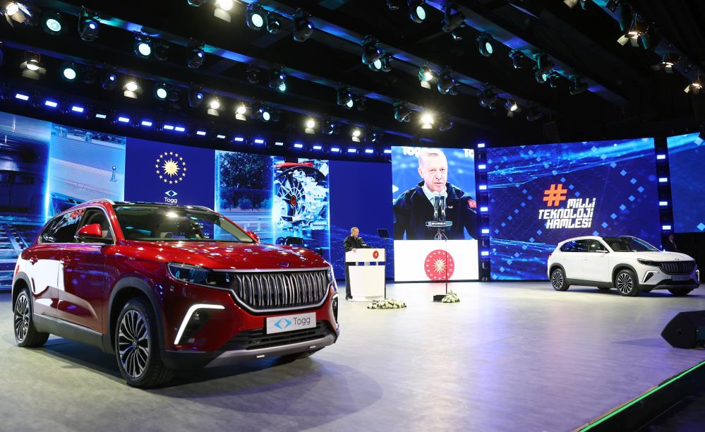Cumhurbaşkanı Erdoğan: 'Togg prestijli bir Türk markası olarak dünyada yolları süsleyecektir'