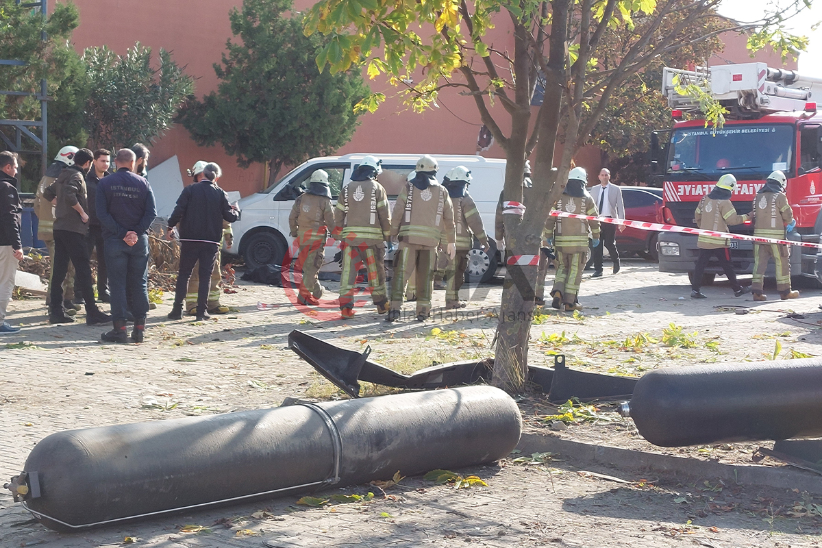 İkitelli Esenler Sanayi Sitesi'nde patlama: Ölü ve yaralılar var