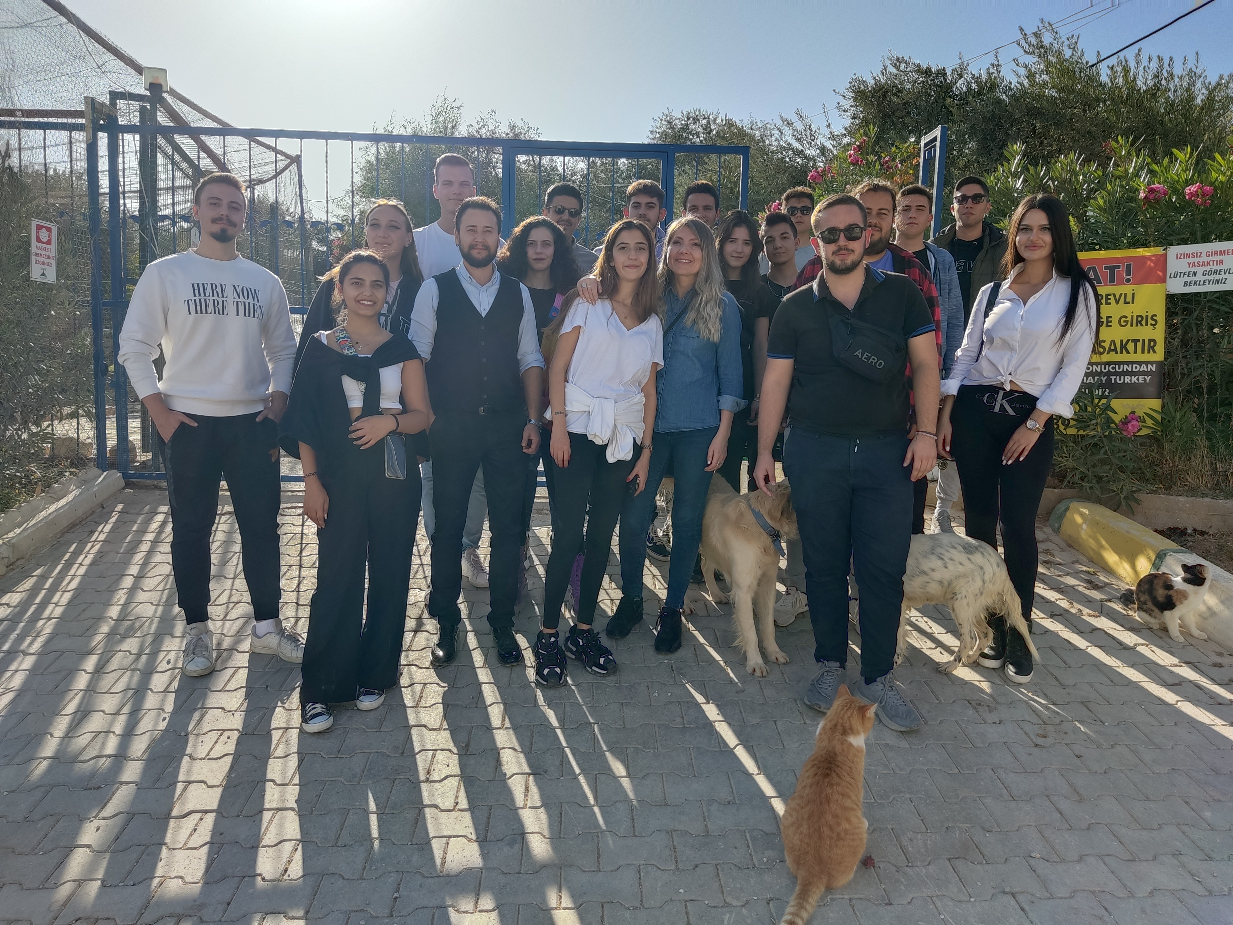 Üniversite öğrencileri, kurtarılmış hayvanlara umut oldu