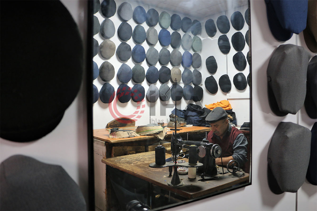 63 yıllık şapka ustası Diyarbakır’da mesleğin son temsilciliğini yapıyor