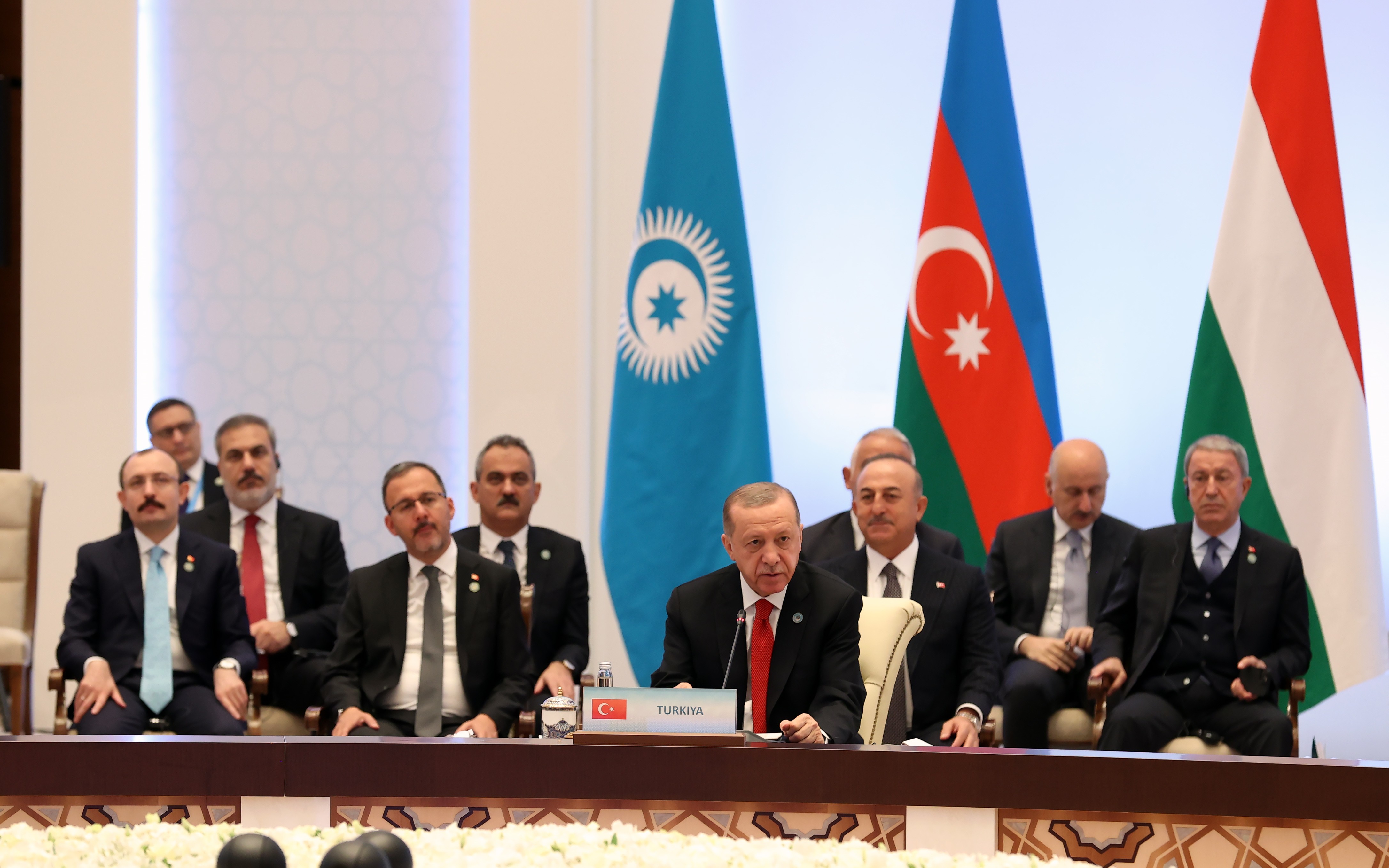 Türk Devletleri Teşkilatı Devlet Başkanları 9. Zirvesi başladı