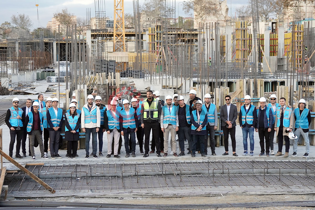 TBF Başkanı Türkoğlu, TBF Basketbol Gelişim Merkezi inşaatında incelemelerde bulundu