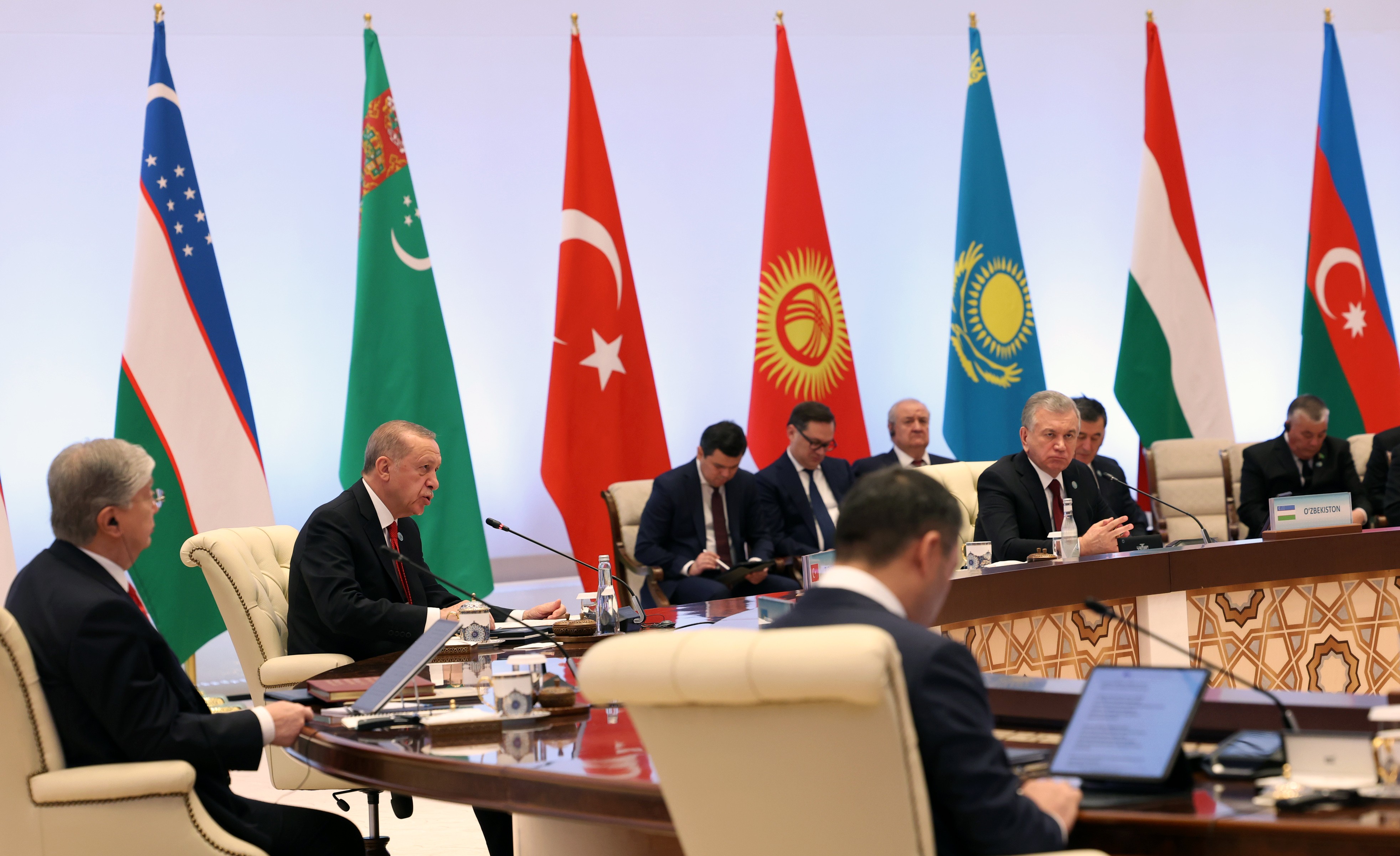 Türk Devletleri Teşkilatı Devlet Başkanları 9. Zirvesi başladı