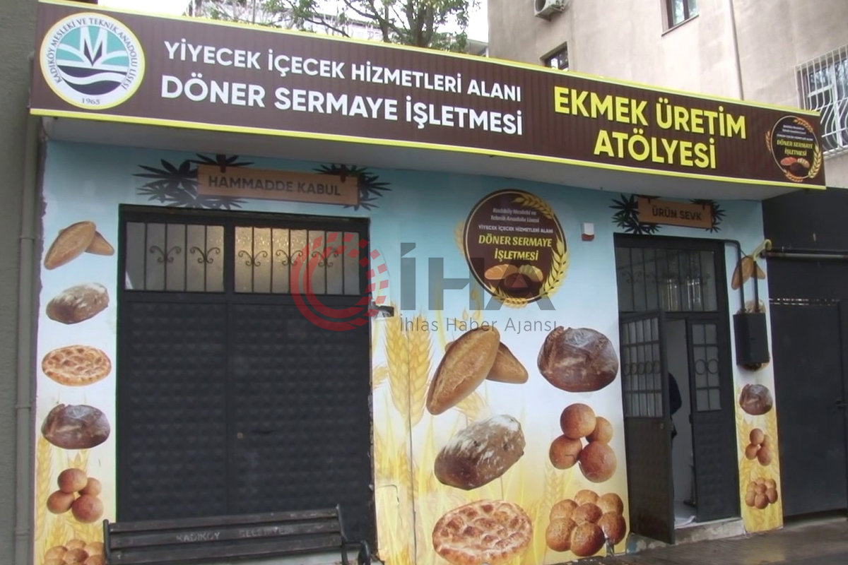 Kadıköy’de fabrika gibi lise: Ekmek üretip, restoran işletiyor ve kahve satıyorlar