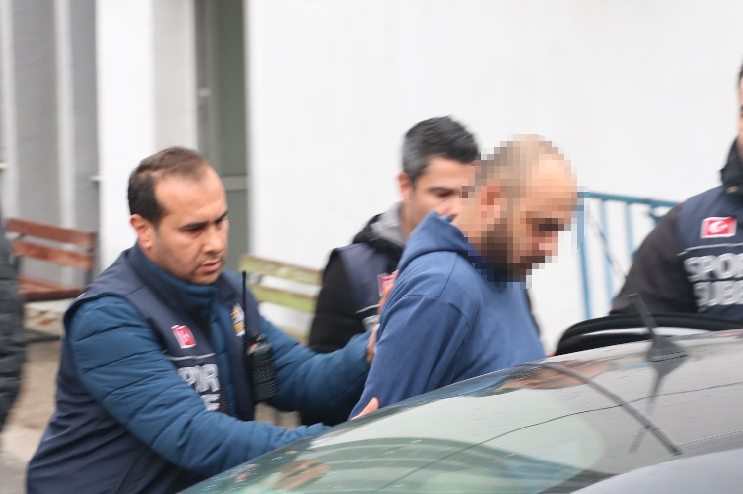 Göztepe tribününe işaret fişeği fırlatan şüphelinin ifadesi ortaya çıktı