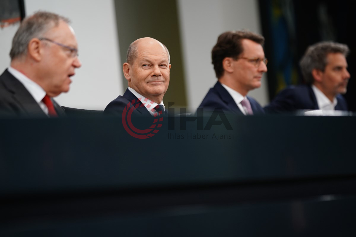 Almanya Başbakanı Scholz, eyalet başbakanları ile bir araya geldi