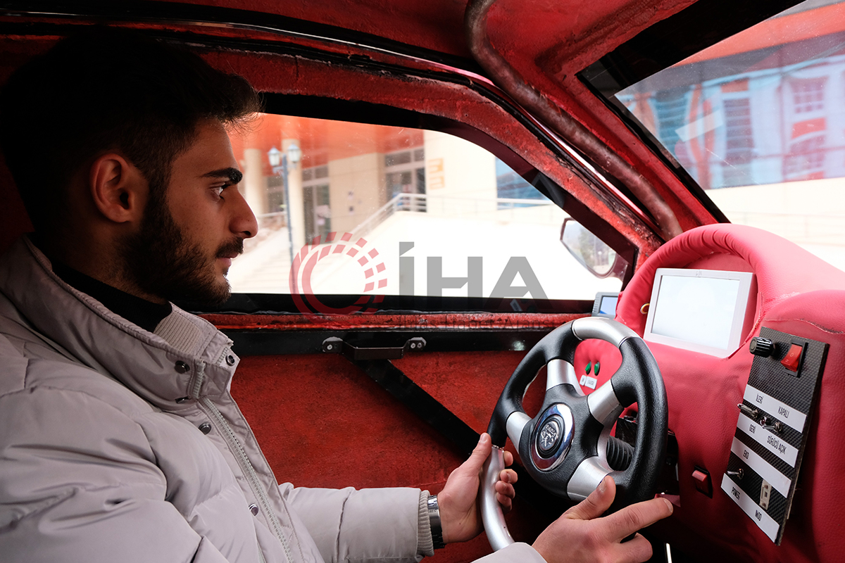 Gümüşhane Üniversitesi öğrencileri 120 kilometre hıza ulaşabilen elektrikli araç yaptı