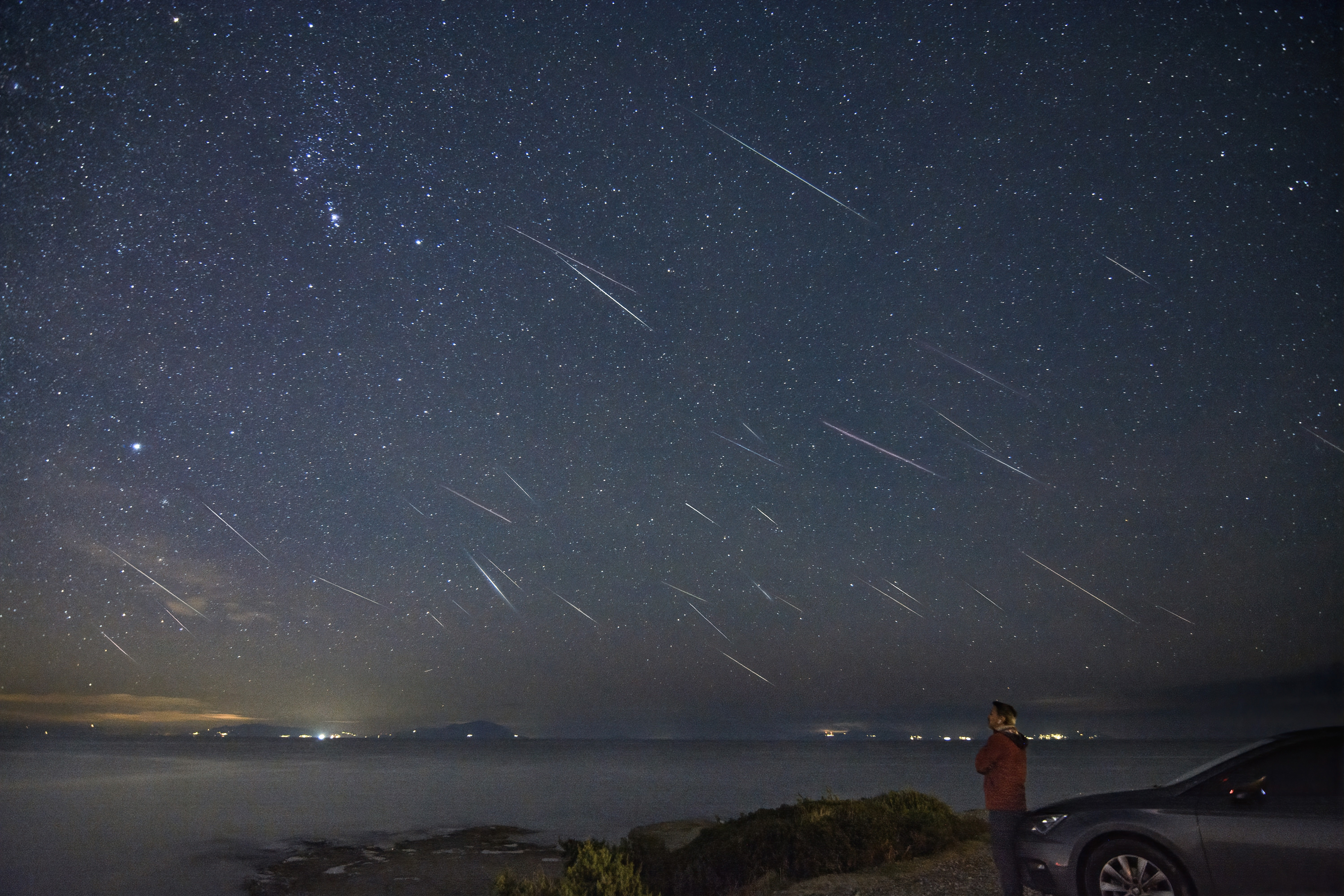 Fotoğraf sanatçısı İsa Turan Geminids meteor yağmurunda eşsiz görüntüler yakaladı