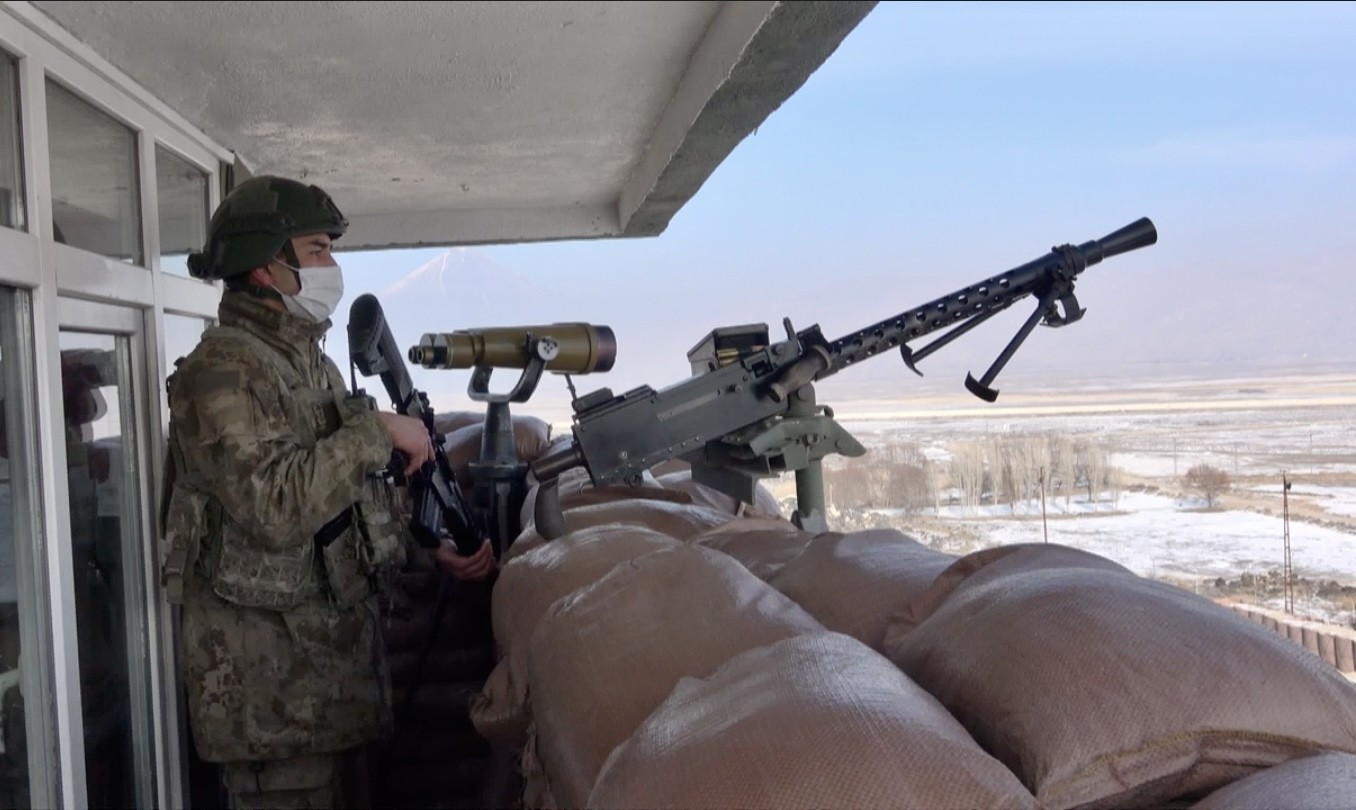 'Hudut Kartalları' yeni yıla görevleri başında girdi