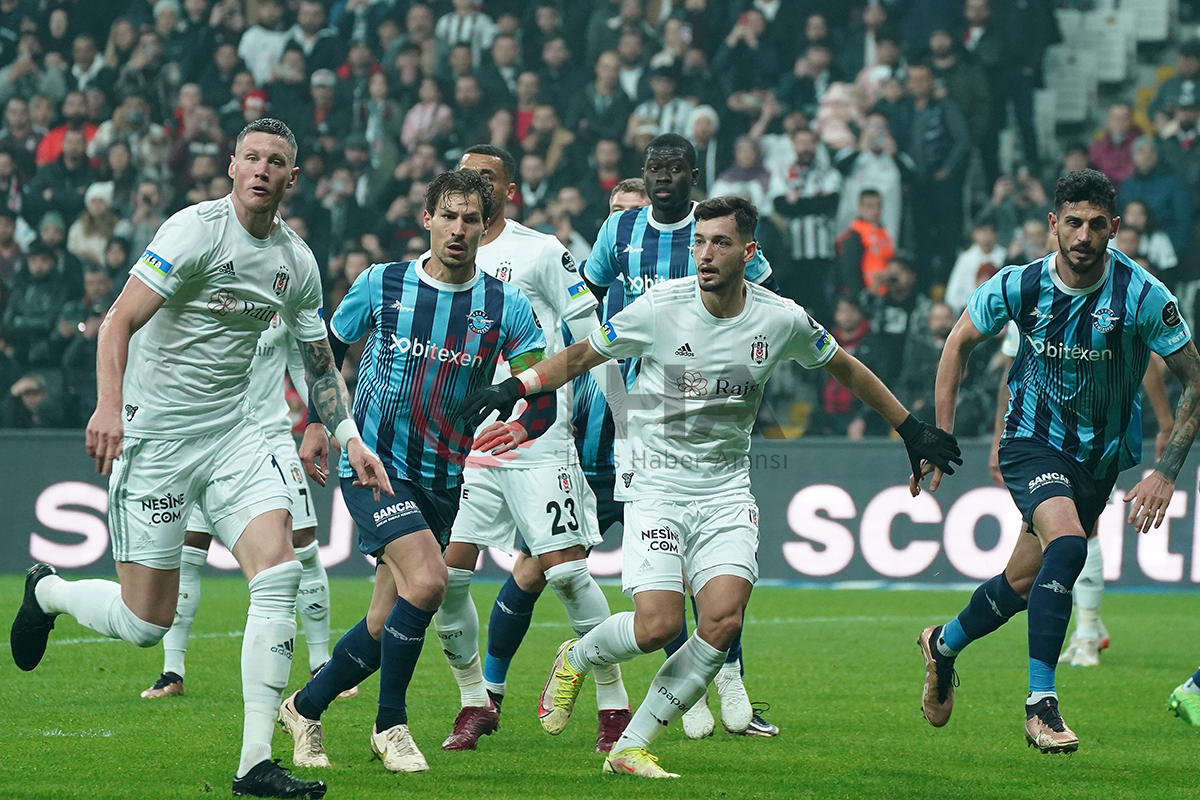 Adana Demir'in dev serisi bitti! Beşiktaş tek golle kazandı