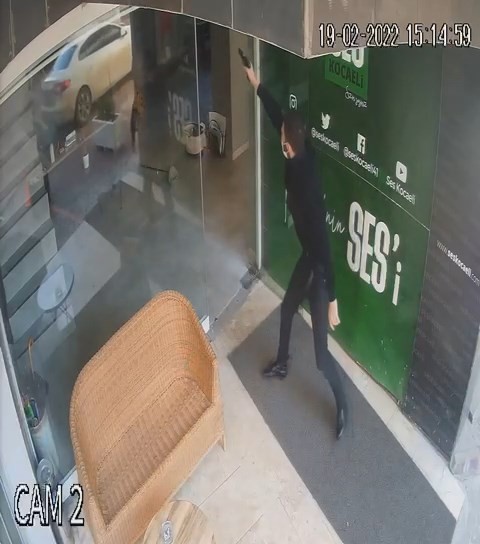 Gazeteci Güngör Arslan cinayetinde dehşet anları kamerada