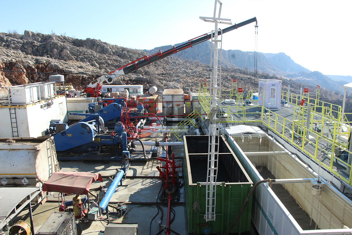 Şırnak Namaz Dağı’nda petrol araması için sondaj çalışması başladı