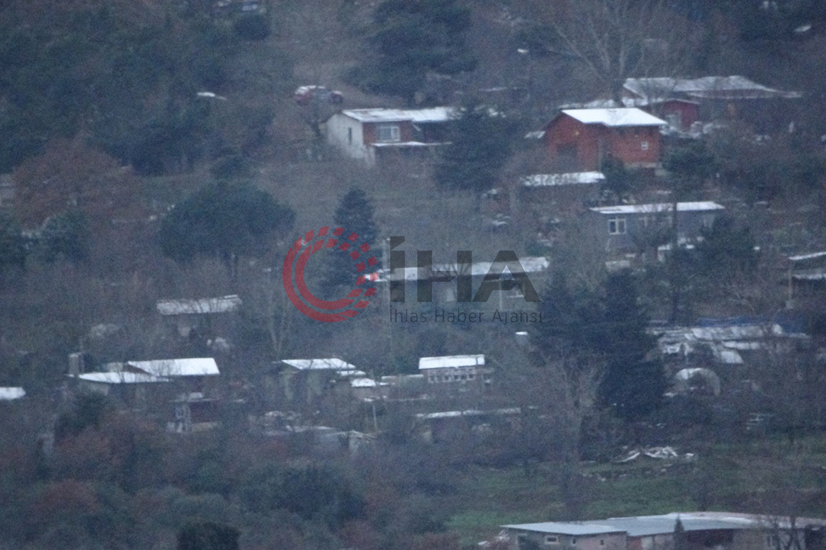 Aydos Tepesi beyaza büründü