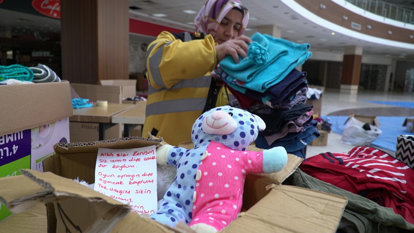 Miniklerden duygulandıran notlar