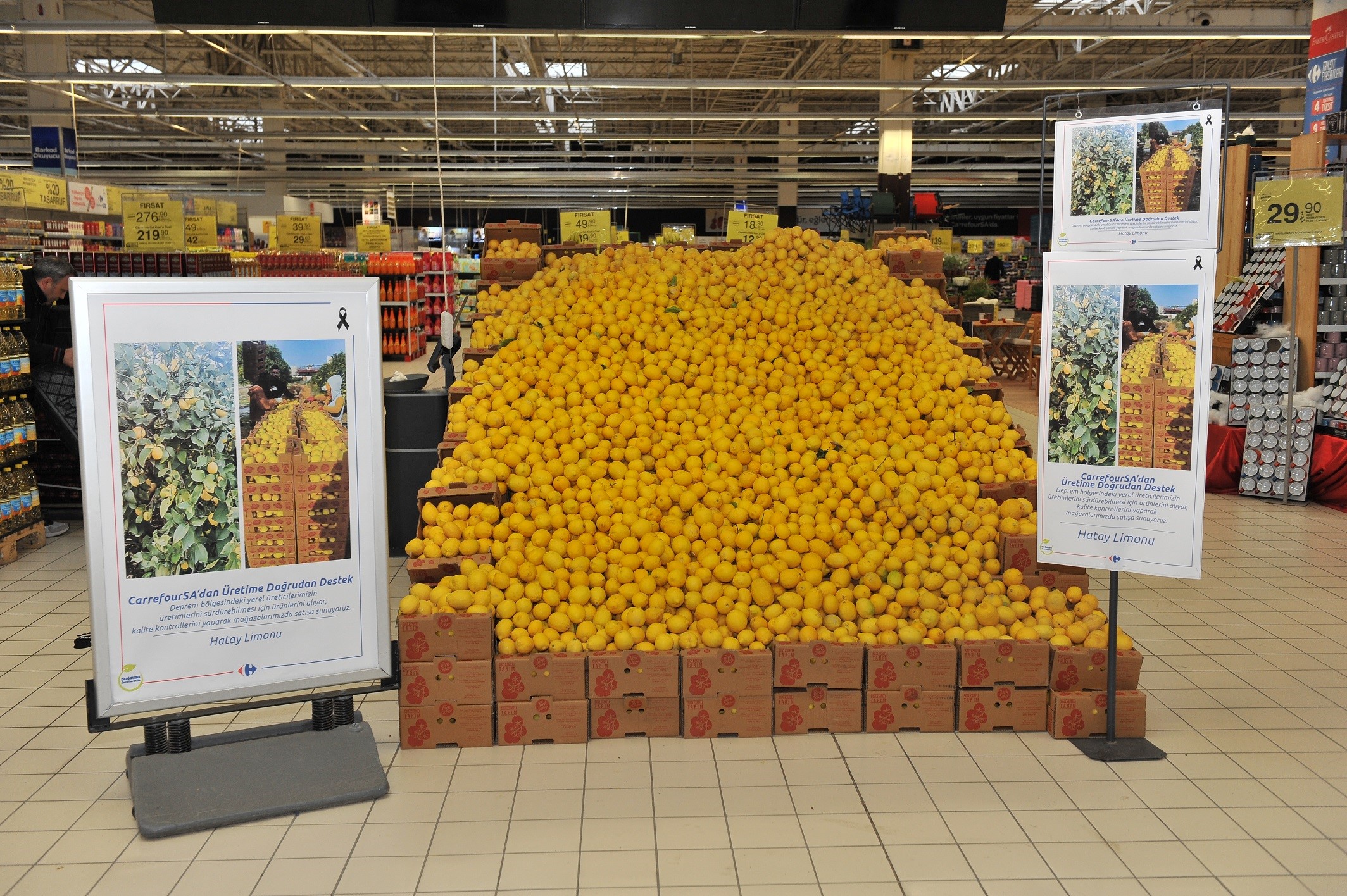 CarrefourSA’dan deprem bölgesinde yerel üretime destek