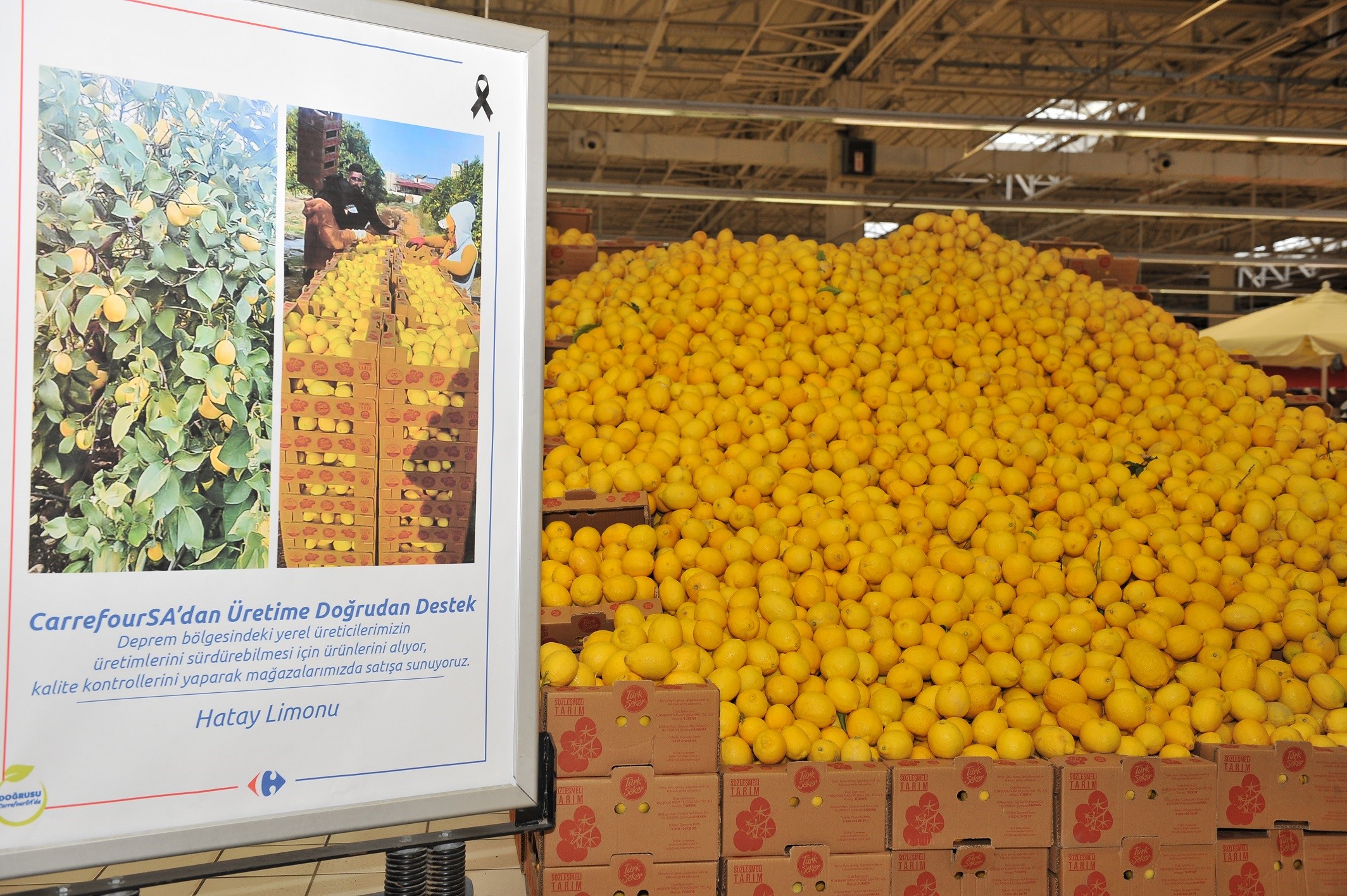 CarrefourSA’dan deprem bölgesinde yerel üretime destek