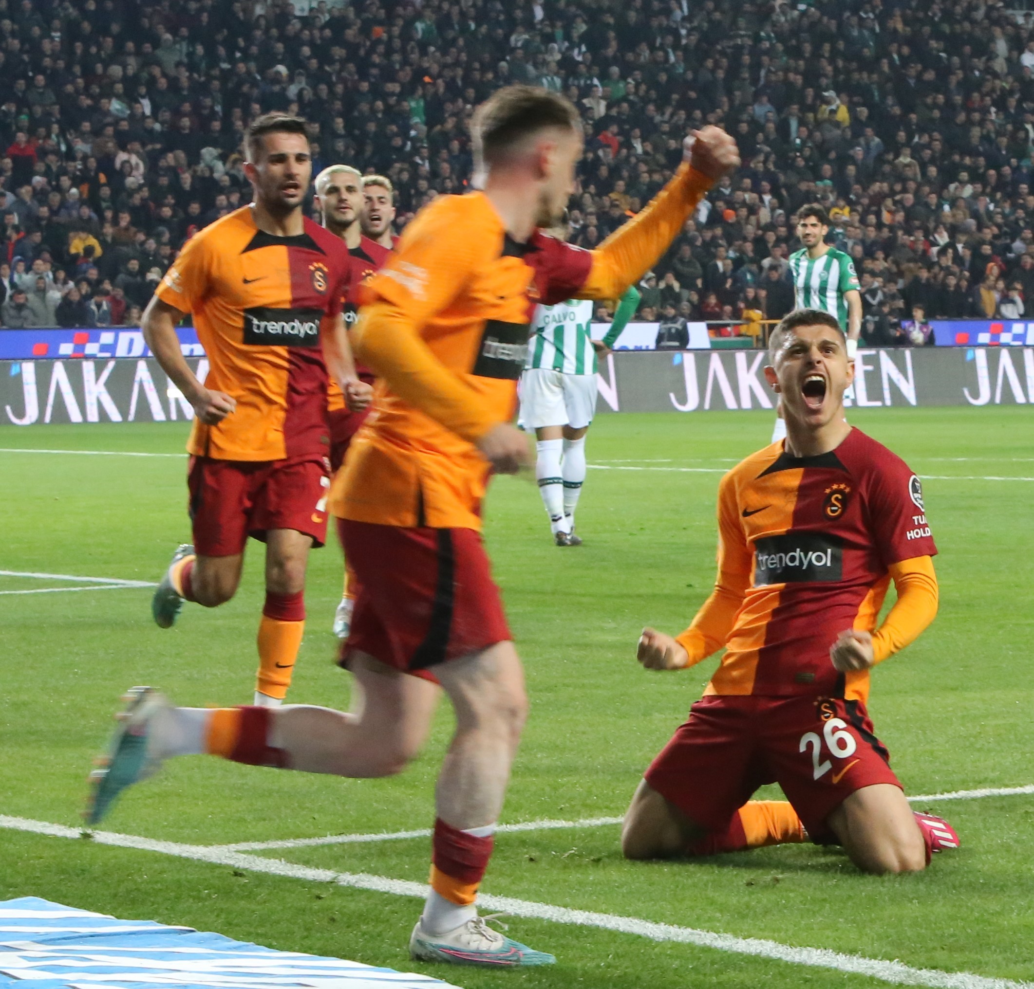 Galatasaray'ın serisine Konyaspor son verdi