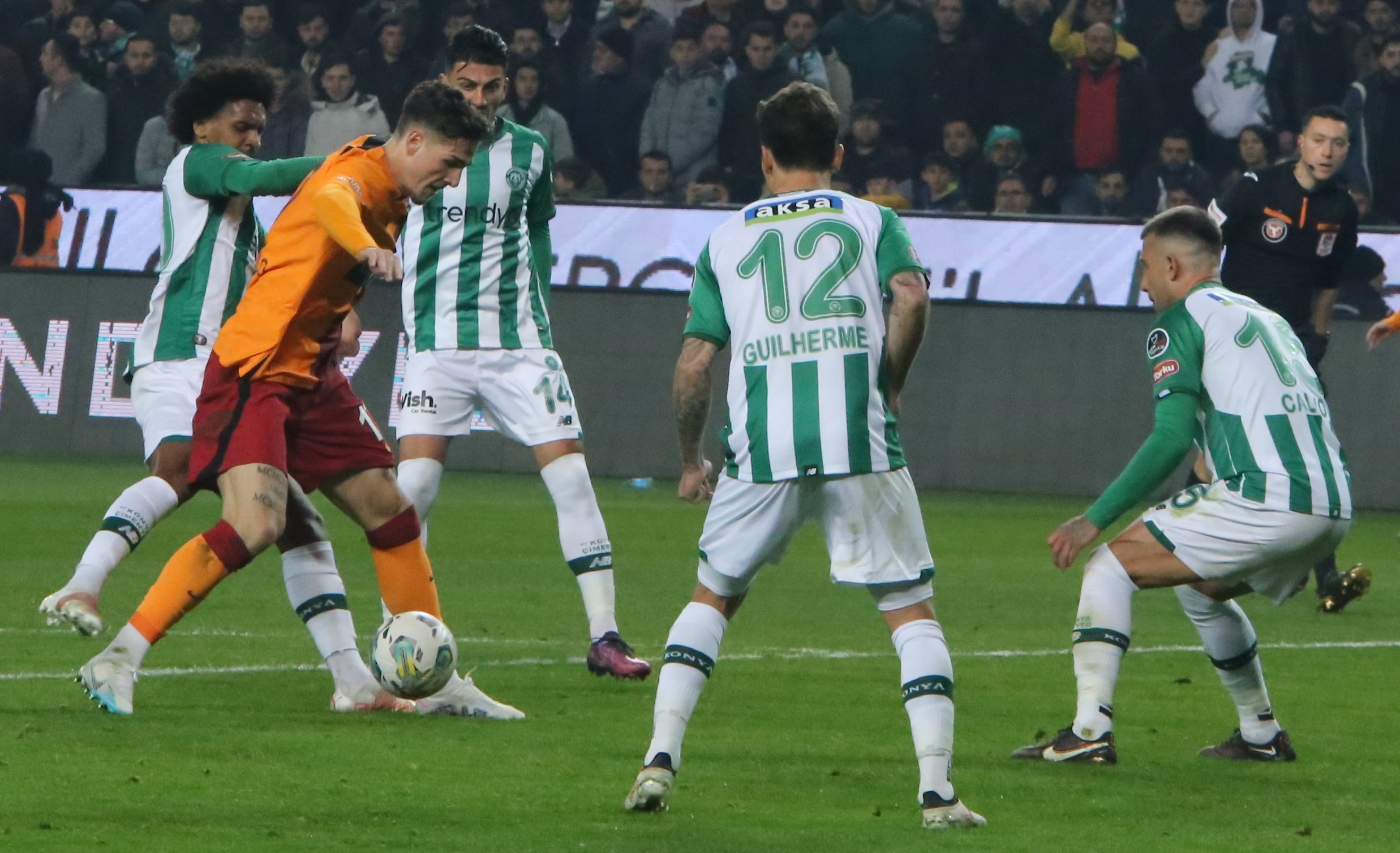 Galatasaray'ın serisine Konyaspor son verdi
