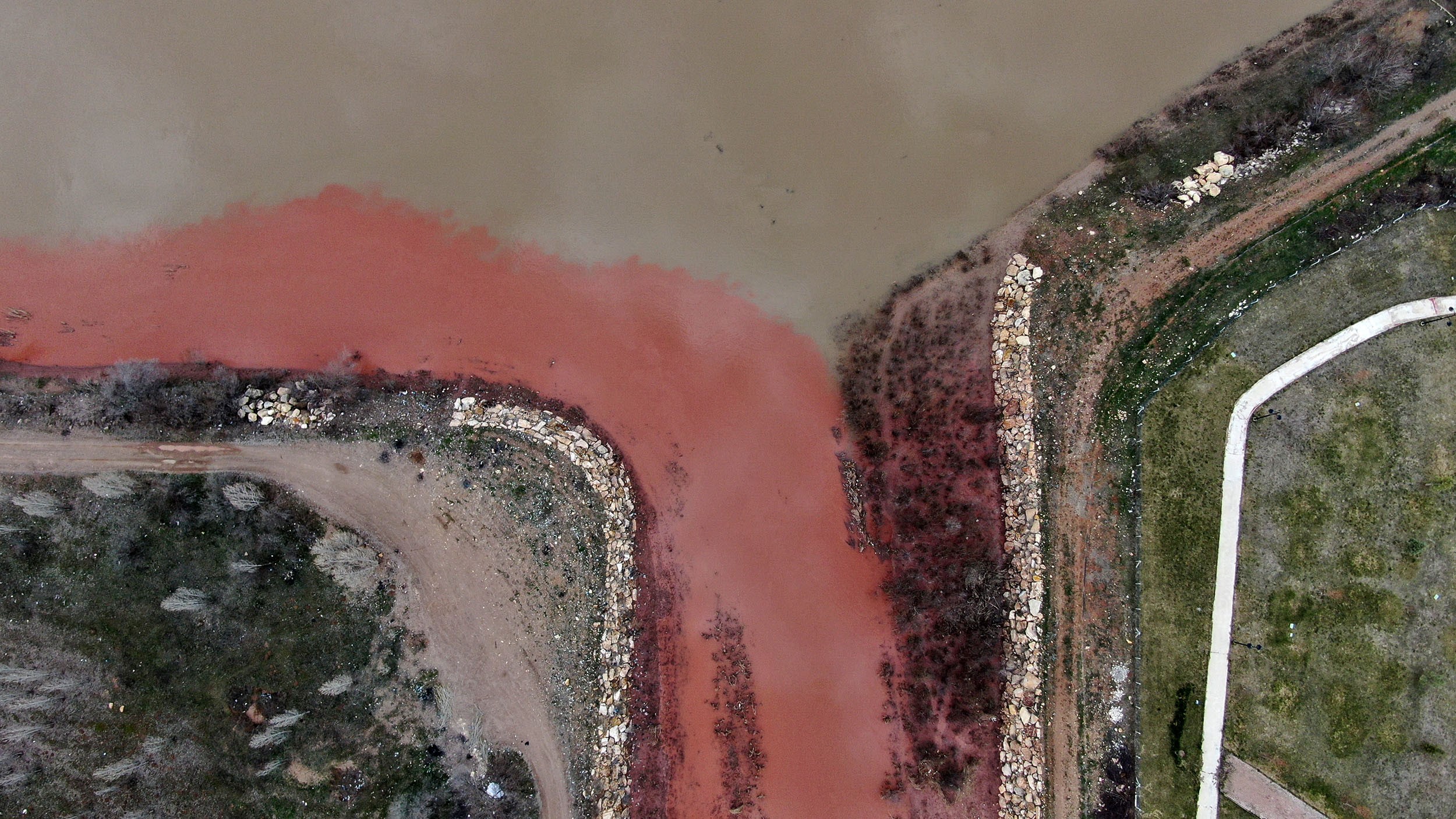Kızılırmak'a adını veren Fablum Çayı adeta coştu