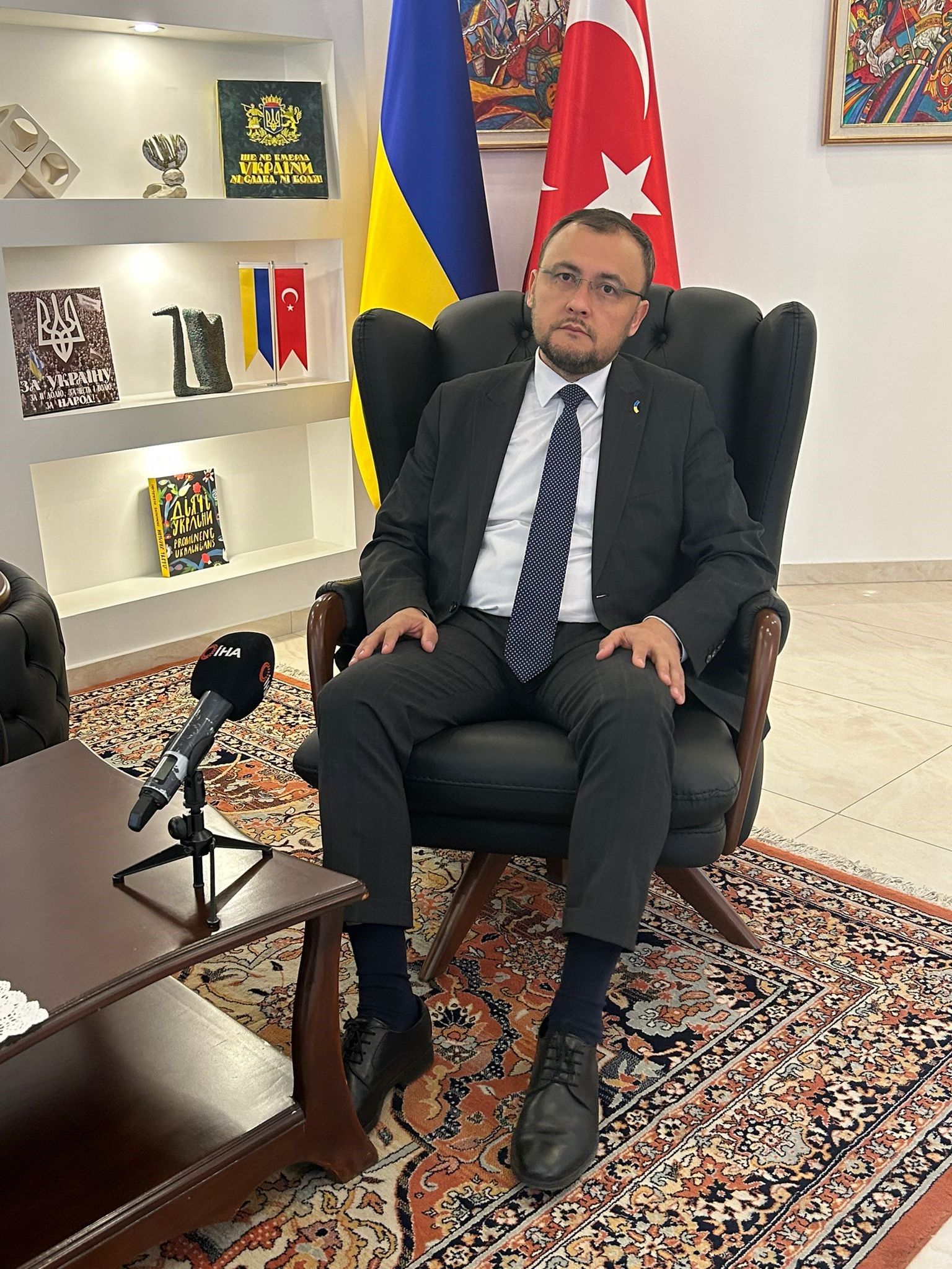 Ukraynalı diplomat: 'Türkiye’nin oynadığı arabuluculuk rolünü Çin oynayamaz'