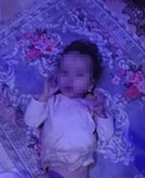 Ağlama sesi gelen çöp evden 1 buçuk yaşındaki çocuk çıktı