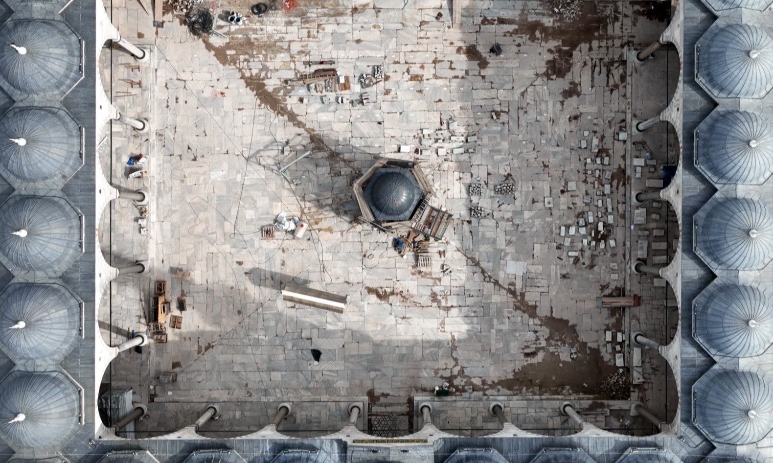 Sultanahmet Camii restorasyonunda sona yaklaşıldı