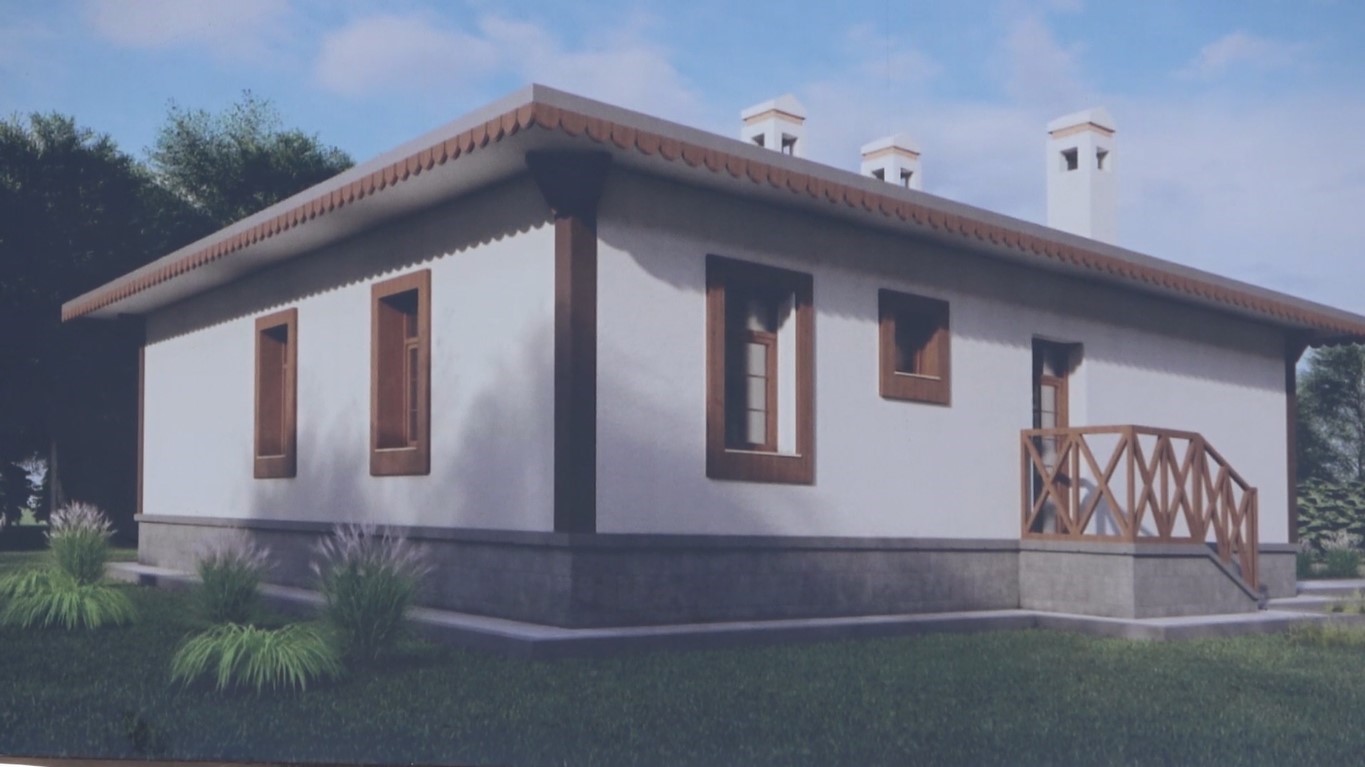 Temeller atıldı, köy evleri inşa ediliyor