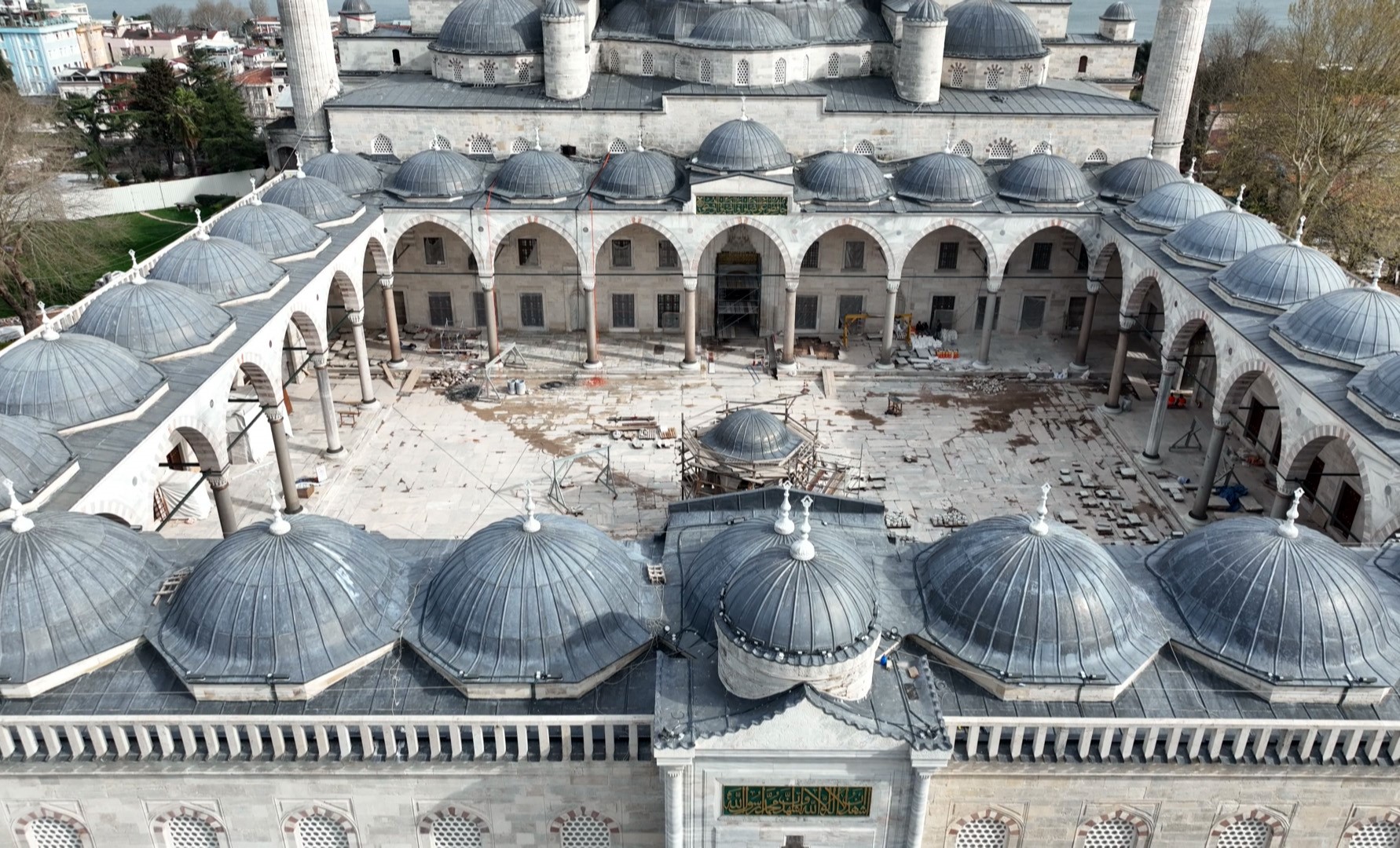 Sultanahmet Camii restorasyonunda sona yaklaşıldı