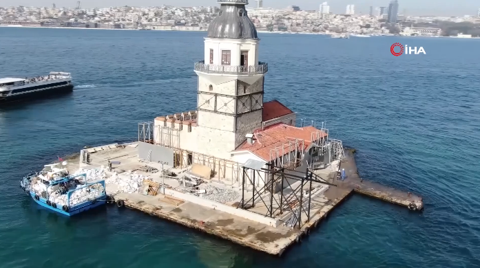 Kız Kulesi açılış için gün sayıyor