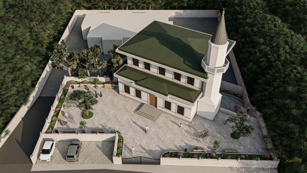 Başakşehir’de 3. İstanbul Camii hızla yükseliyor