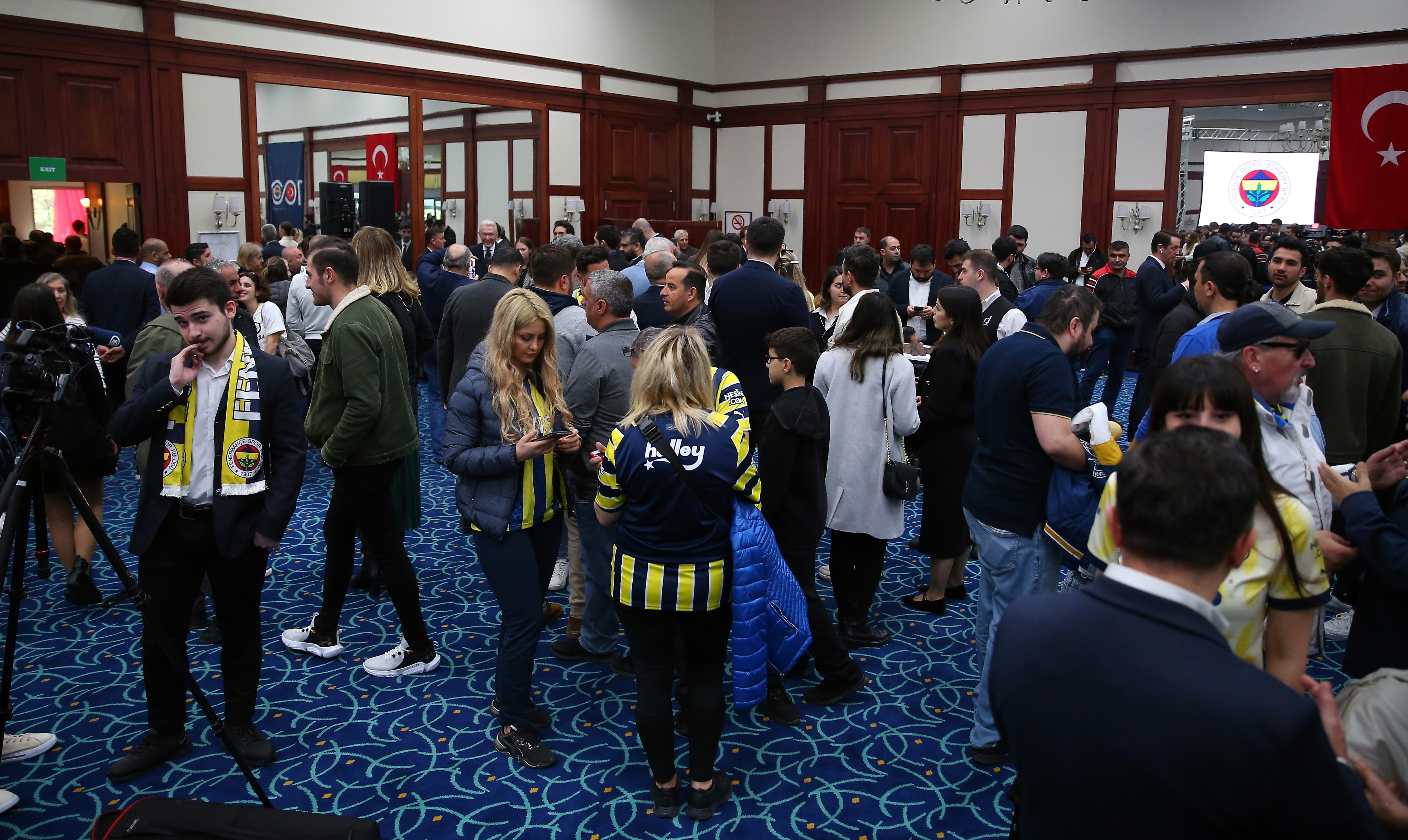 Fenerbahçe’de geleneksel bayramlaşma töreni gerçekleşti