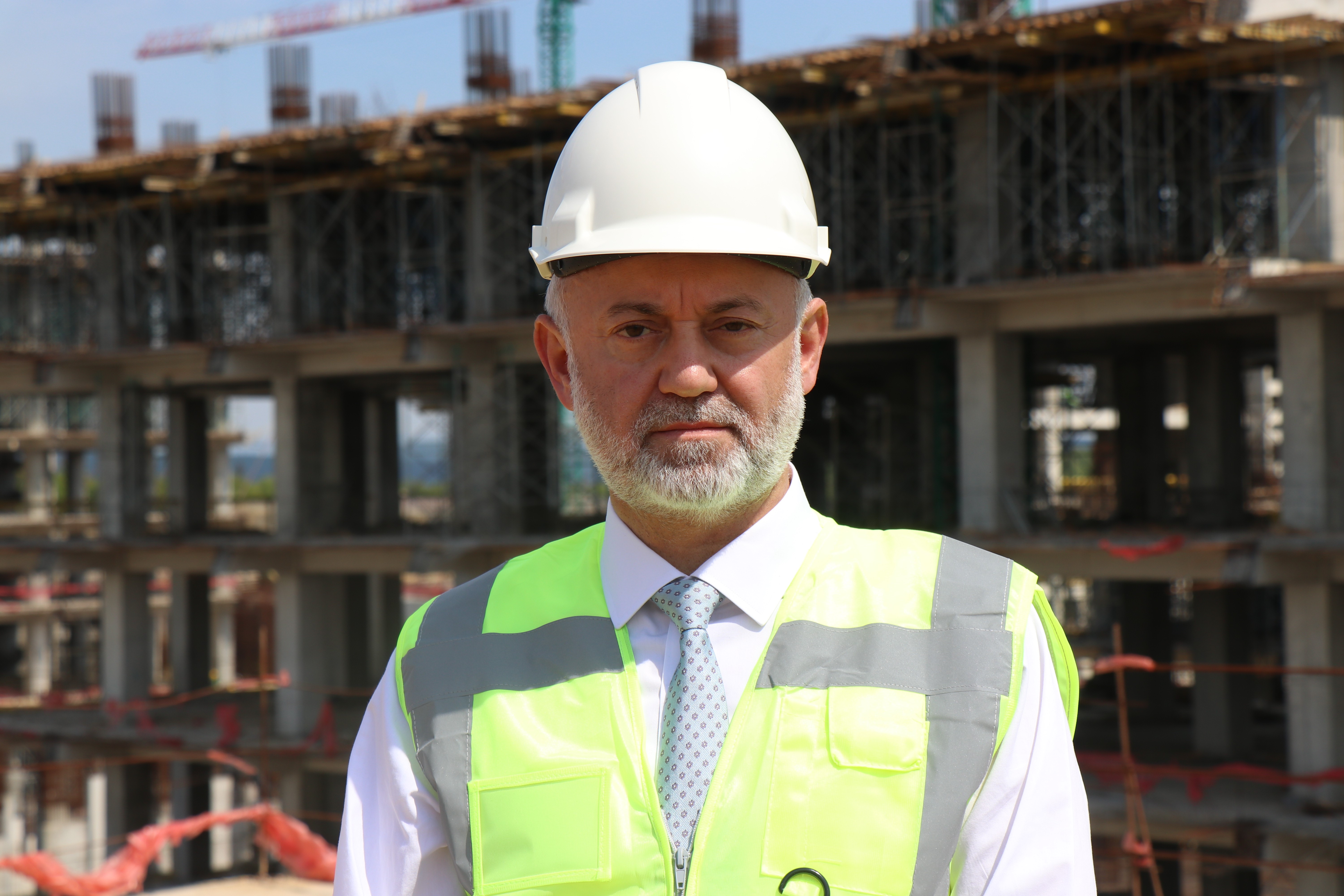 Sakarya Şehir Hastanesi yükseliyor: Projede fiziki gerçekleşme oranı yüzde 40’a ulaştı