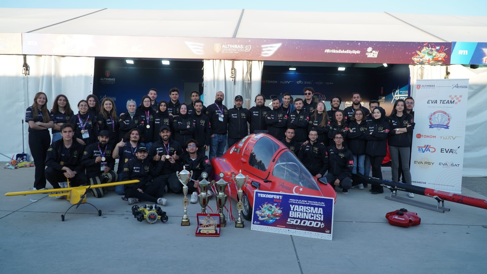 Altınbaş Üniversitesinden TEKNOFEST başarısı