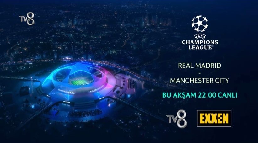 Şampiyonlar Ligi heyecanı TV8'de yaşanacak