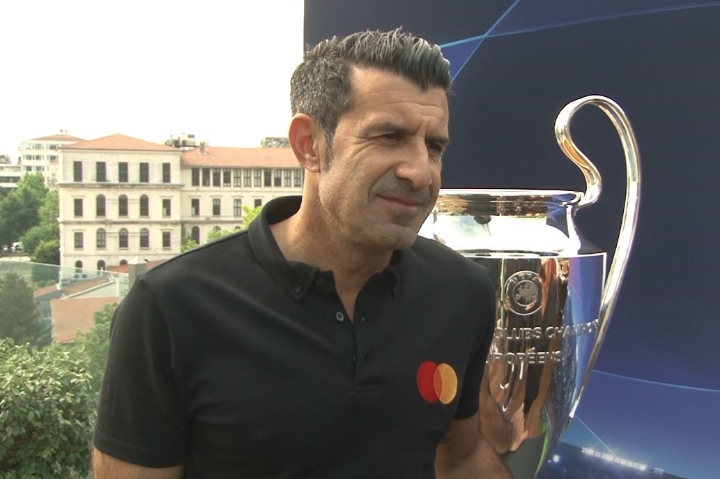 Luis Figo: 'Inter güçlü bir rakip olarak Manchester City’nin karşısına çıkacak'
