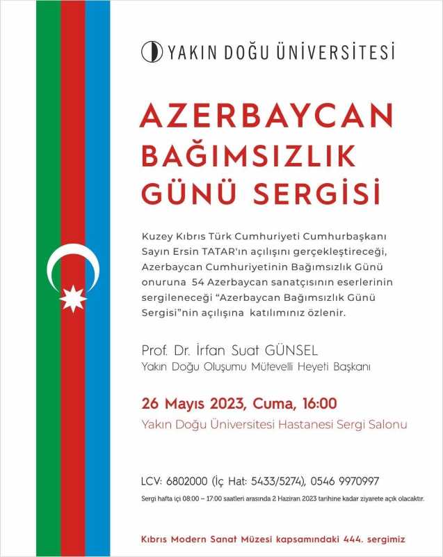 'Azerbaycan Bağımsızlık Günü Sergisi' KKTC’de açılıyor