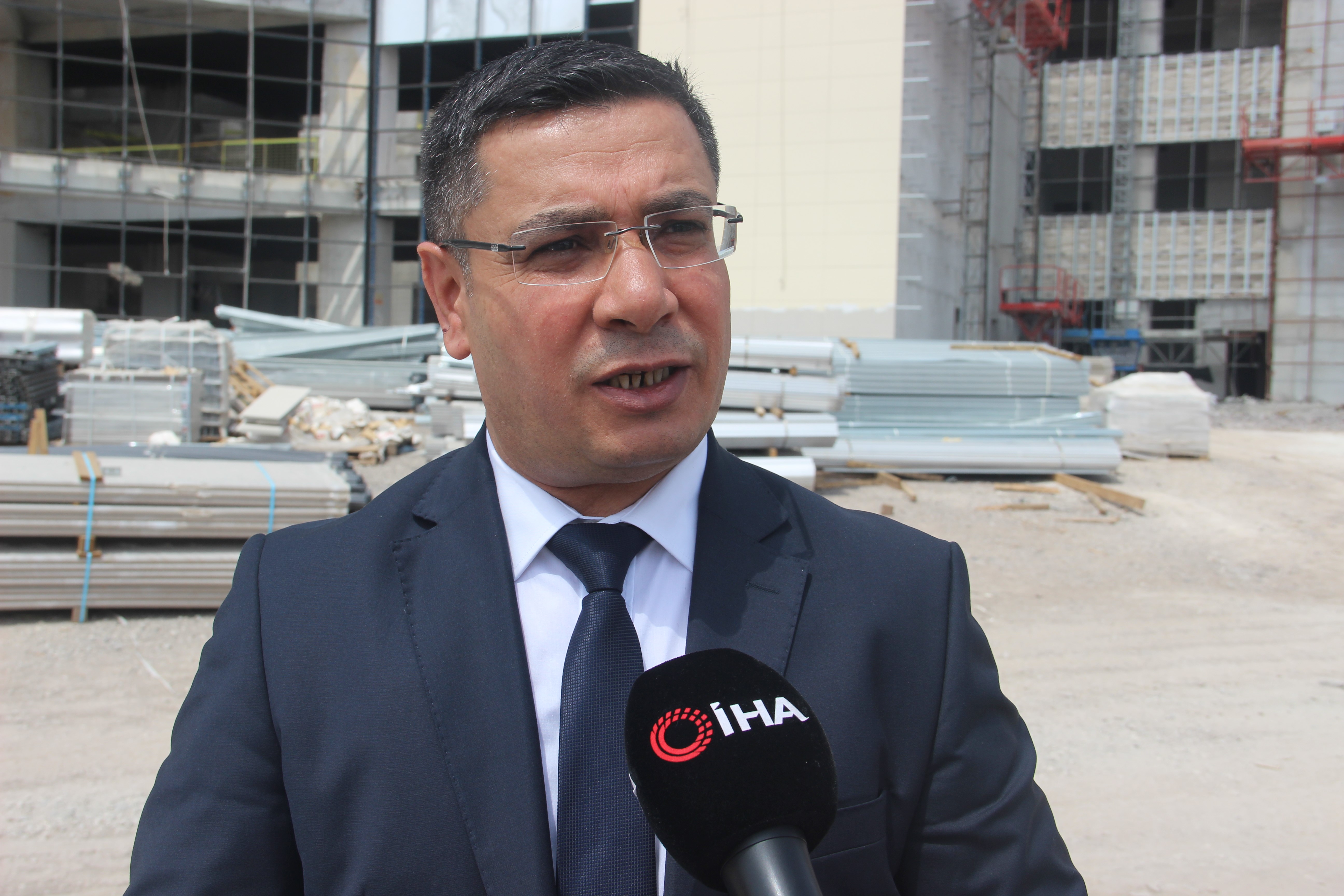 Şanlıurfa Şehir Hastanesi inşaatı hızla yükseliyor